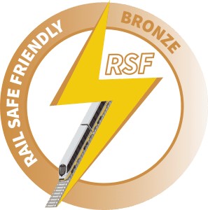 Rail Safe Bronze Badge