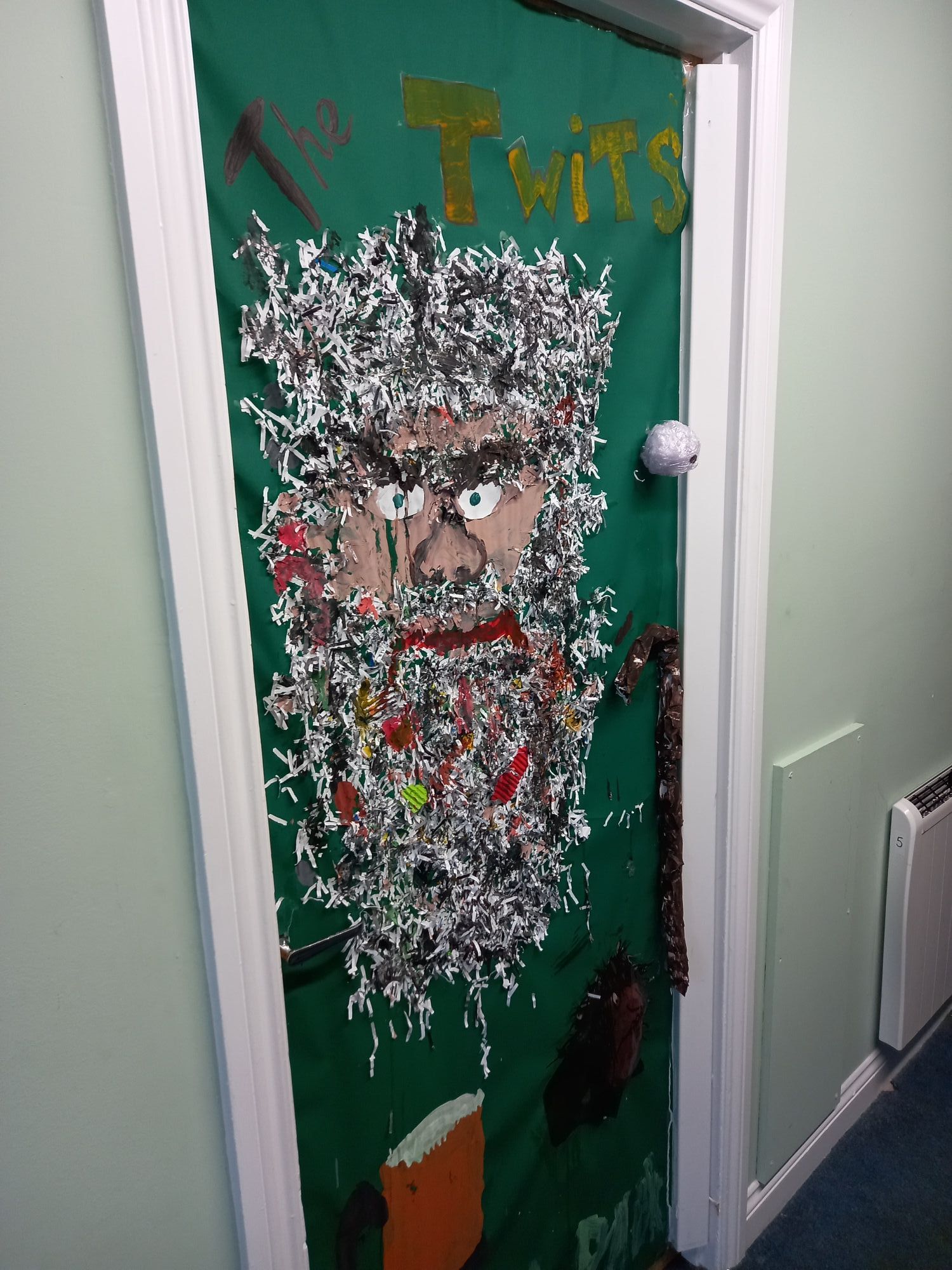 World Book Day - doors decorated by students